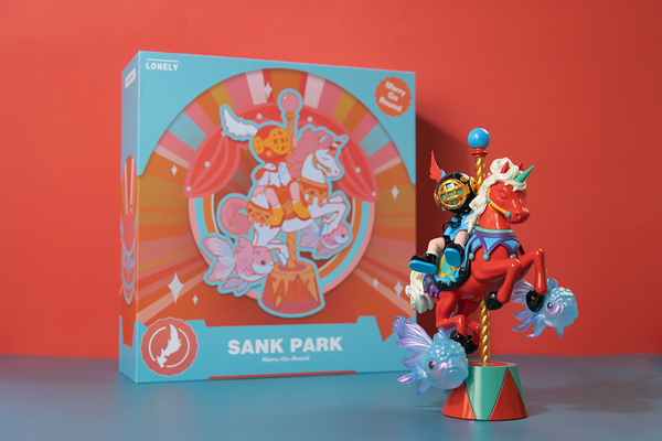 Sank - Park - Merry Go Round - Red PRE-ORDER SHIPS June 2024