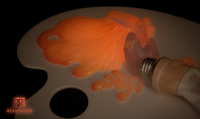 The Sleeping Beauty of Colour - GID Orange